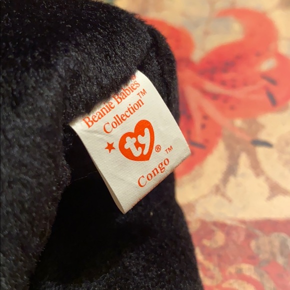 Congo Beanie Baby - Rare with errors - Picture 5 of 5